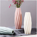 Miniatyrbillede 3 af 8: Nordisk Imitation Blomsterpot Origami Plast Vase Flaske Stue Kerne
