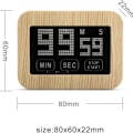 Miniatyrbild 2 av 5: Digital kökstimer Elektronisk äggtimer Stoppur