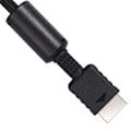 Pikkukuva 4 / 8: AV TV TV-kaapeli PS1 / PS2 -konsolille 3 Chinch Audio Video Scart -kaapeli