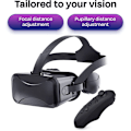 Pikkukuva 3 / 5: VR-kuulokkeet yhteensopivat - Universaalit virtuaalitodellisuus musta