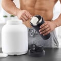 Miniatyrbillede 4 af 5: Rustfrit Protein Shaker Flaske i Rustfrit Stål Isoleret til at Holde Varmt/Koldt Sort