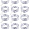 Miniatyrbillede 1 af 5: 12 stk. batteridrevne mini LED-lyskæder, 20 LED kobbertrådslys, 2 m ba