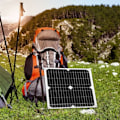 Miniatyrbillede 5 af 8: 25W 5V semi-fleksibelt solcellepanel opladningsplade til mobile enheder KLB
