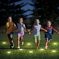 Miniatyrbild 6 av 7: Solcellslampor för golv, 4-pack, 12 LED solcellslampor för utomhusbruk, vattentäta