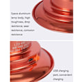 Miniatyrbilde 4 av 6: GD-TLX001 Magnetisk UFO Nattmarked Multifunksjonell Nødlys Spesifikasjon: 150W