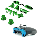 Miniatyrbillede 8 af 8: Fuld knap-sæt til Xbox One / Elite-controller (3,5 mm grøn KLB