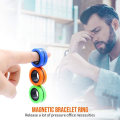 Miniatyrbillede 5 af 7: Magnetiske ringe Fidget legetøj - Stressaflastning og dekompression KLB