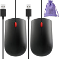 Miniatyrbild 1 av 7: 2-pack USB-datormus lämplig för HP, ASUS, Lenovo bärbara datorer