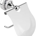 Miniatyrbillede 1 af 5: Klassisk toiletpapirholder til badeværelset med vandtæt, vægmonteret facade