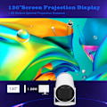 Pikkukuva 7 / 7: 5G 4K Projektor Smart HD LED WiFi Bluetooth HDMI. USB Android Koti-Kino