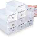Miniatyrbild 1 av 5: 10 x skoboxar, skoförvaring, staplingslådor, skoställ med transparenta lock