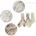 Miniatyrbillede 3 af 6: Kvinders mesh silkestrømper, sommer transparent tynd mesh blonde KLB