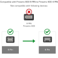 Miniatyrbilde 4 av 8: IEEE 1394 Firewire 800 til 400 Firewire Firewire 9 til 4 datakabel 1394 kabel KLB