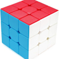 Pikkukuva 1 / 6: Taikakuutio 3x3 3x3x3 Alkuperäinen Nopeus Tarraton Taikakuutio Palapeli Taikuri KLB