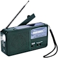 Miniatyrbillede 1 af 5: Bærbar Nødradio Solradio Crank AM FM Radio med LED Lommelygte USB Port