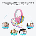 Pikkukuva 6 / 8: Bluetooth-kuulokkeet, langattomat stereokuulokkeet, vaaleanpunaiset