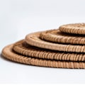 Pikkukuva 5 / 8: Rattan-alustat kuumille ruuille - Eristetyt kuumat alustat, kestävät kattilat KLB