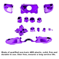 Miniatyrbilde 2 av 8: Full Button Kits for Xbox One / Elite Controller (3.5mm Electroplating Purple KLB