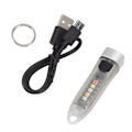 Pikkukuva 2 / 8: Mini-avaimenperä taskulamppu, kannettava mini-USB-ladattava KLB
