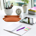Miniatyrbild 7 av 7: Tomt Läderficka, Elegant Present med Presentask, Handgjord i