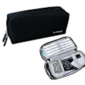Miniatyrbillede 1 af 5: Studerende Stationery Pouch Bag Office Opbevaringsarrangør Mønt sort KLB