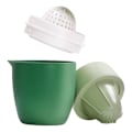 Miniatyrbillede 1 af 6: Håndpresser til citroner, citruspresser, unik citronpresser, cyan