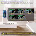 Miniatyrbillede 4 af 7: USB 3,0 Tester Multimeter 3,7-30V 0-4A USB Spannungsprüfer AT34 KLB