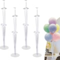 Miniatyrbillede 1 af 7: Ballonstativ Ballonsæt Kit 4stk, ballonstativ