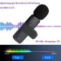 Pikkukuva 4 / 5: Mikrofoni, Lavalier-mikrofoni älypuhelimeen, Mini-mikrofoni Plug & Play,