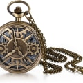 Pikkukuva 1 / 5: Vintage taskukello r mix numeroilla steampunk-luurankokello