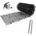 Miniatyrbillede 1 af 4: 200 x 30 cm Pigtrådsmåtte mod katte og hunde med pigge, udendørs barriere, effektiv katteskræmme måtte KLB