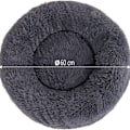 Miniatyrbillede 2 af 7: Hundeseng, katteseng, rund donut sofa til små hunde, kattepudde, KLB