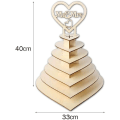 Miniatyrbilde 6 av 8: Hjerteformet displaystativ, perfekt for fester, bryllup og godteri KLB