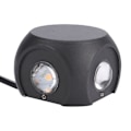 Miniatyrbillede 2 af 8: 1W Aluminium LED Moderne Enkel Mat Vandtæt Soveværelse Gård KLB