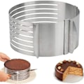 Miniatyrbild 1 av 7: Ring Cutter Layer Cake Slicer, Justerbar Ring 7 Lager Mousse, För