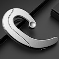 Miniatyrbillede 7 af 8: Bluetooth headset trådløs sølv