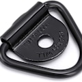 Miniatyrbillede 4 af 5: Lastanker, 5 stk. sort stål V-ring bolt, lastestropsbolt på KLB