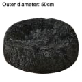 Miniatyrbillede 2 af 5: 50cm Katteseng Smuk Dyreseng, Dyreseng Plys Sort KLB
