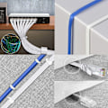 Miniatyrbilde 6 av 7: Cat6 Ethernet, Cat-6 Flat RJ45 Datamaskin Internett LAN 5M