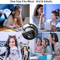 Miniatyrbillede 8 af 8: Bluetooth-headset, Katteøre-headset, Sort