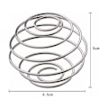 Miniatyrbillede 4 af 5: Rustfri Blender Blandebold Kugle Protein Mixer Shaker Box Kop Trådkost KLB