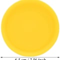 Pikkukuva 2 / 8: 4 kappaleen pakkaus lentävä kiekko lentävä peli mini frisbee heittolevy silikoni pieni KLB