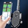Miniatyrbilde 6 av 7: Bakre speil telefonholder, universell 360° roterende og uttrekkbar