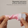Miniatyrbilde 3 av 5: Pakke med 4 silikagel sub-fylling bærbar kosmetisk sub-fylling rosa 38ml KLB
