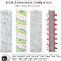 Miniatyrbillede 3 af 5: Bissell CrossWave Max udskiftningsbørstekit - 4 ruller + 3 filtre KLB