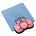 Miniatyrbild 1 av 5: Musmatta med handledsstöd Smärtlindring Ergonomisk Mus Blå