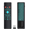 Miniatyrbillede 1 af 8: 2,4 GHz Air Mouse Fjernbetjening/Mini Tastatur Trådløs med Touchpad og LED KLB