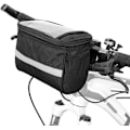 Miniatyrbillede 1 af 8: Lixada cykelstyrbag, isoleret, sort