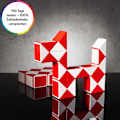 Miniatyrbild 3 av 6: Cubixs Magic Snake - 24 block, gul KLB