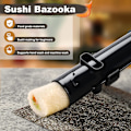 Miniatyrbillede 3 af 4: Sushi Maker (27*6cm Sort), Sushi Bazooka, DIY Sushi-fremstillingsmaskine Grøntsager, Kød, Rulle-værktøj, Køkken Tilbehør, Sushi Værktøj